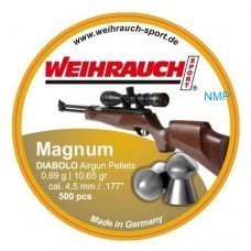 Weihrauch Diablo Magnum .177 calibre 4.51mm 10.65 Grains tin of 500
