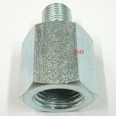 1/8 BSP MALE TO 1/4 BSP FEMALE SILVER ADAPTOR PCP Pre charged fittings